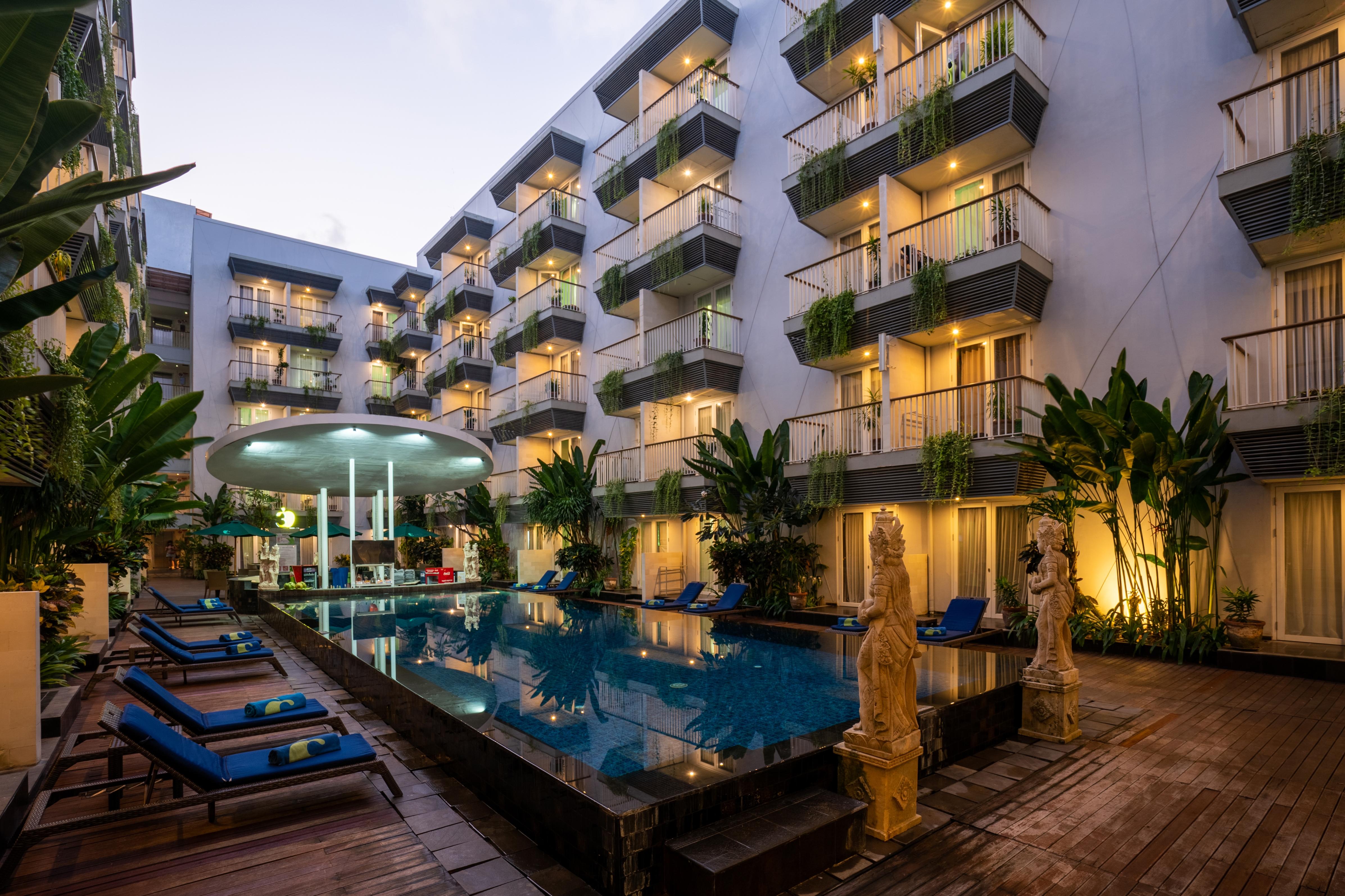Eden Hotel Kuta Lombok Exterior foto