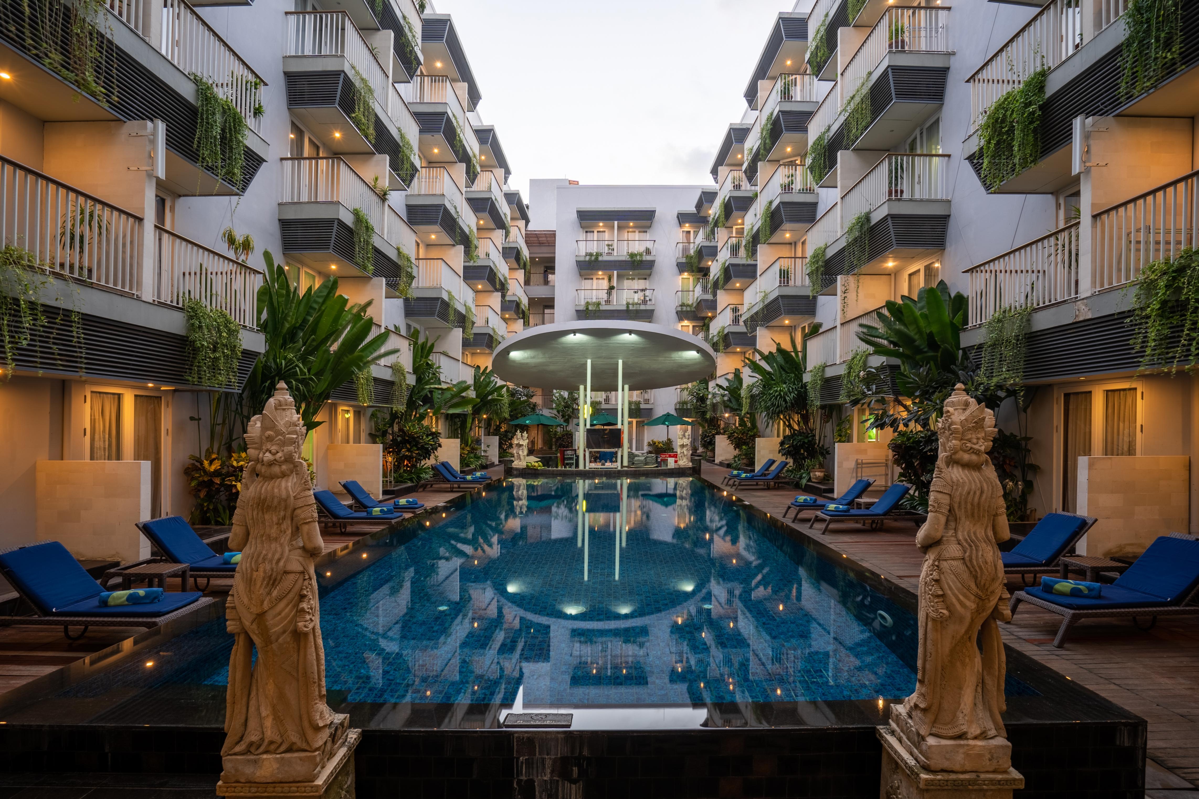 Eden Hotel Kuta Lombok Exterior foto