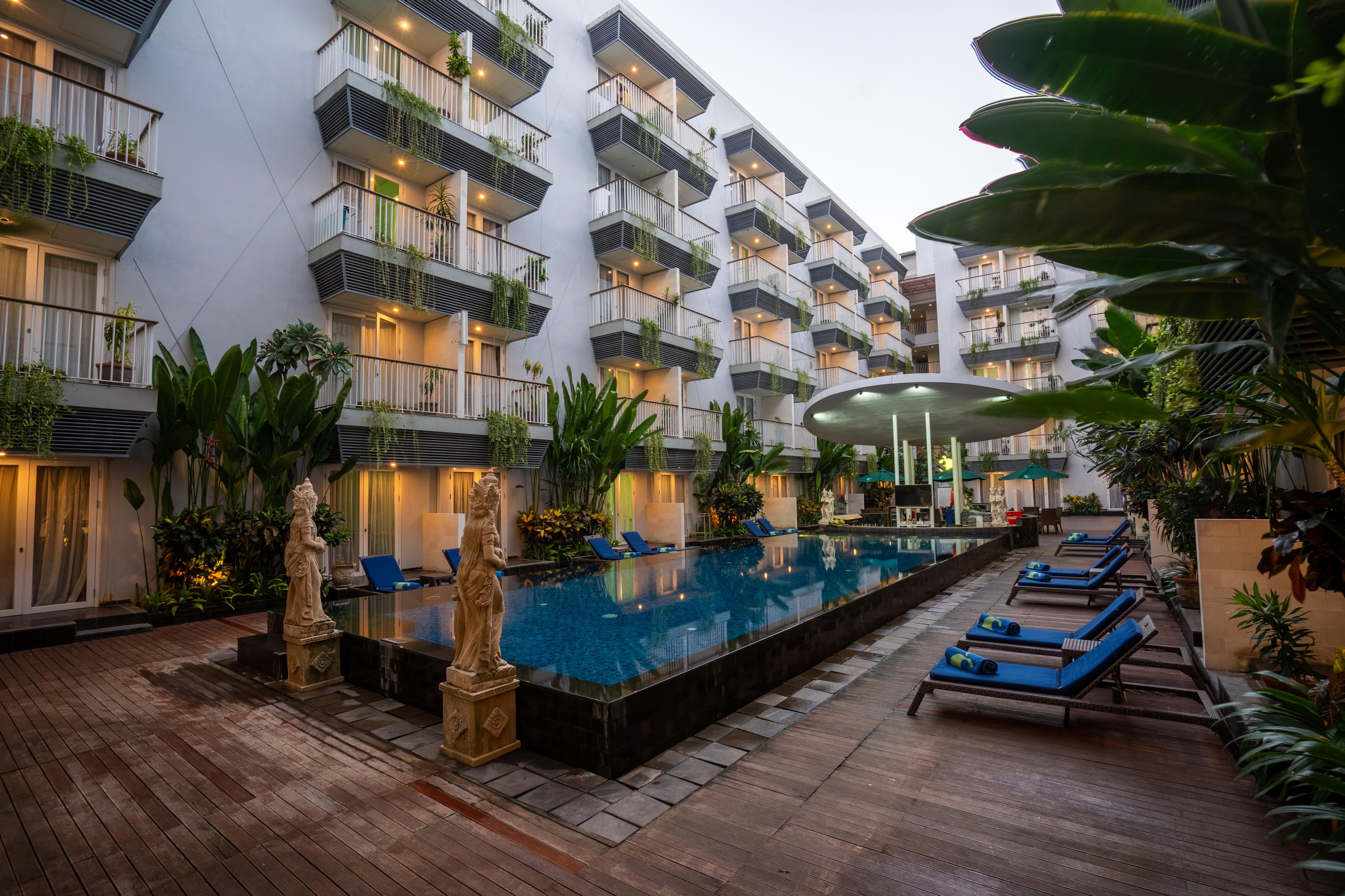Eden Hotel Kuta Lombok Exterior foto