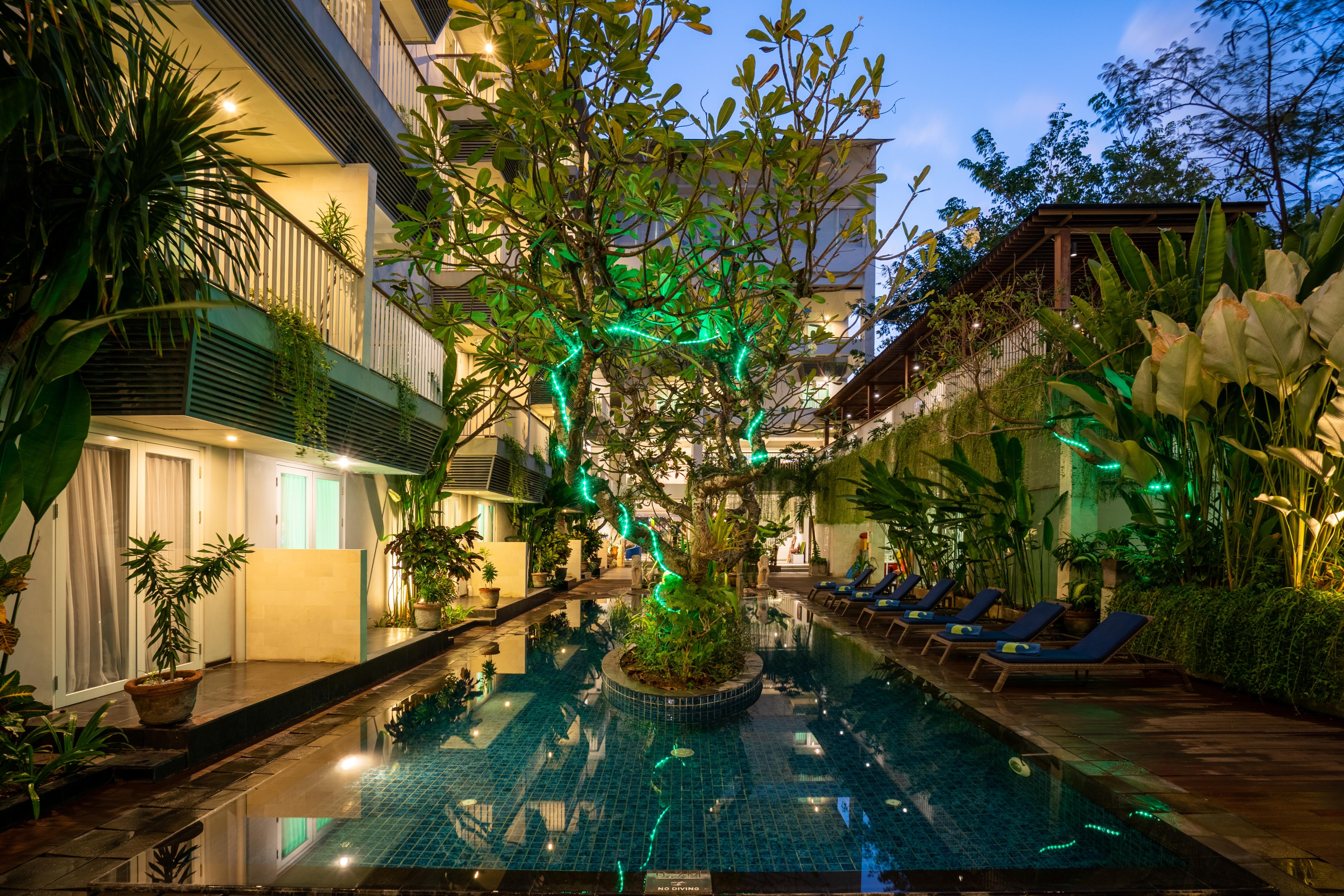 Eden Hotel Kuta Lombok Exterior foto